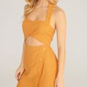  Ashlee Cut-Out Halter Mini Dress | Mandarin Orange Dress | Vacation Dress | Wedding Guest Dress