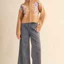  Cameron Floral Zip Up Sweater Cardigan | Women's Fall and Winter Knit Top | Chic Warm Stylish Soft Statement Shirt