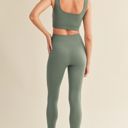  Dara Seamless Bra + Legging Set | Sage Green | Activewear | Sports Bra | Athleisure | Gym Attire