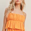  Deena Ruffle Bust Midi Dress | Yellow Spring Midi Dress | Wedding Guest Dress | Vacation Dress