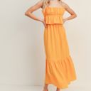  Deena Ruffle Bust Midi Dress | Yellow Spring Midi Dress | Wedding Guest Dress | Vacation Dress