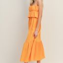  Deena Ruffle Bust Midi Dress | Yellow Spring Midi Dress | Wedding Guest Dress | Vacation Dress