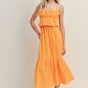  Deena Ruffle Bust Midi Dress | Yellow Spring Midi Dress | Wedding Guest Dress | Vacation Dress