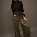  Eliza Solid Semi-Sheer Ruch Bodice Top | Women's Black Blouse | Date Night GNO Shirt | Side Zipper | Fall and Winter Style