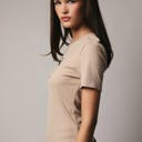  Espresso Martini Round Neck Rib Top | Women's Top | Holiday Shirt | Fall and Winter Trendy Fashion | Embellished | Tan Rib Knit