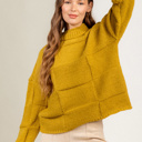  Harlow Cozy Sweater | Kiwi Yellow Women's Soft and Cozy Sweater | Fall Sweaters | Fall Style | Chunky Sweater | Winter Style | Fall and Winter Sweater