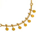  Kaylani 18K Gold Classic Round Charm Bracelet | Women's Accessories | Lead & Nickel Free | Hypoallergenic | Water Resistant