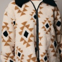  Maven Sherpa Zip Up Jacket | Women's Fall or Winter Top | Collared | Trendy Style | Cold Weather Comfy Fashion