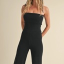  Riley Bandeau Knit Sweater Jumpsuit | Casual Women's Jumpsuit | Trendy Athleisurewear | Travel Style Inspo