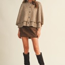  Sandy Fitted Suede Mini Skirt | Women's Chocolate Brown Fall and Winter Bottoms | Trendy Chic Style | Holiday Outfit