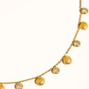  Sylvia 18K Gold Non-Tarnish Shell Charm Necklace | Gold-Plated | Summer | Lead & Nickel Free | Hypoallergenic | Water Resistant