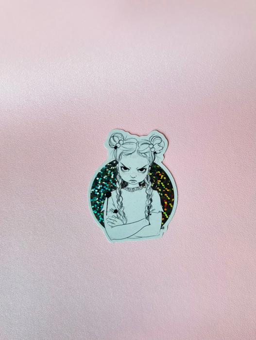 Assorted Edgy Vinyl Stickers