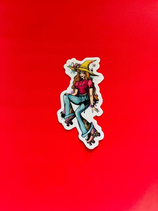 Assorted Edgy Vinyl Stickers