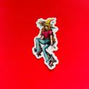 Retro Witch Assorted Edgy Vinyl Stickers