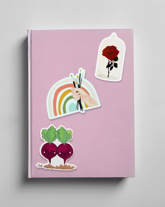 Individual Vinyl Stickers 