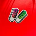 Pink Green Controllers Assorted Edgy Vinyl Stickers