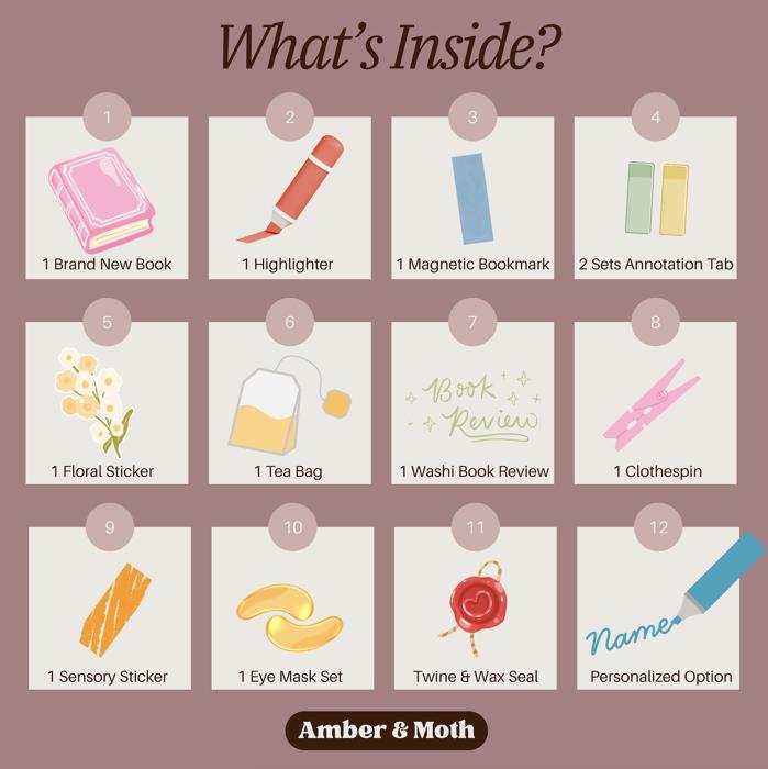 Blind Date with a Book Pick your Book Genre and Color Theme