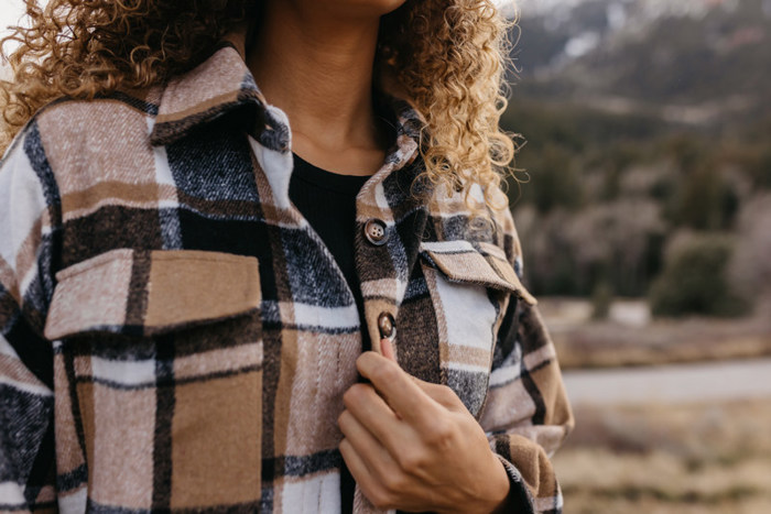 Long Plaid Shackets