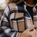  Long Plaid Shackets