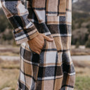  Long Plaid Shackets