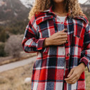  Long Plaid Shackets