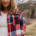  Long Plaid Shackets