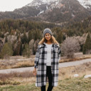 Long Plaid Shackets