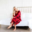 Women's Buffalo Plaid XL/XXL Holiday House Dress