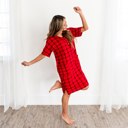 Medium Red Plaid Noel House Dresses (Women's Sizes)
