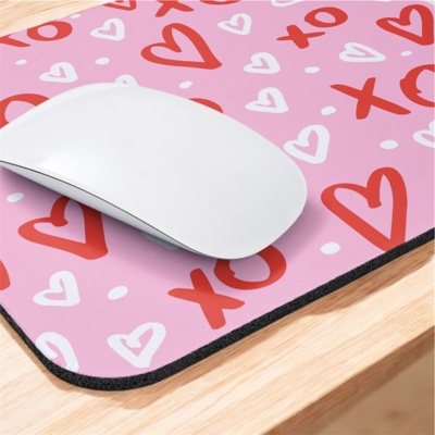 Pink XOXO | Mouse Pad