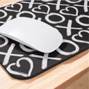  Black XOXO | Mouse Pad