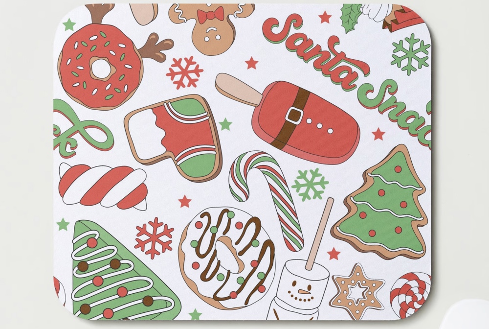 Sweet Treat Christmas Mouse Pad