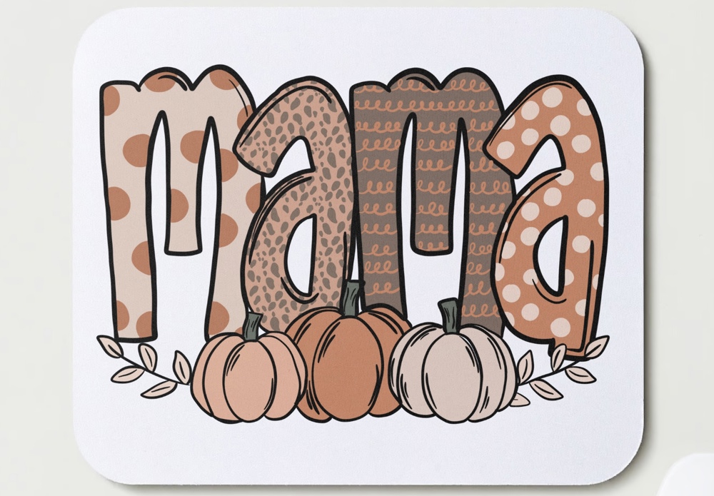 Fall Mama Mouse Pad