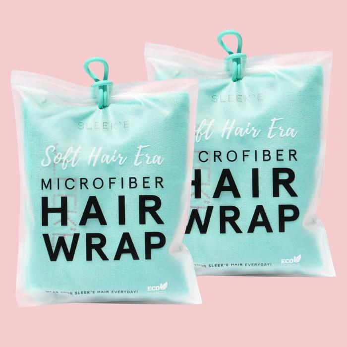 The Microfiber Hair Wrap Duo