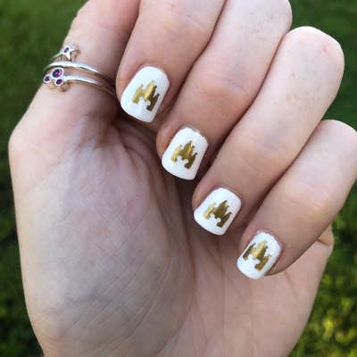 Gold Magical Nail Art Decals | Nail Stickers | Disney Vacation Nails