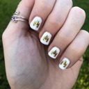  Gold Magical Nail Art Decals | Nail Stickers | Disney Vacation Nails