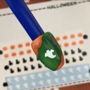  Halloween Nail Art Decals | Nail Stickers | Spooky Fall Season Nails