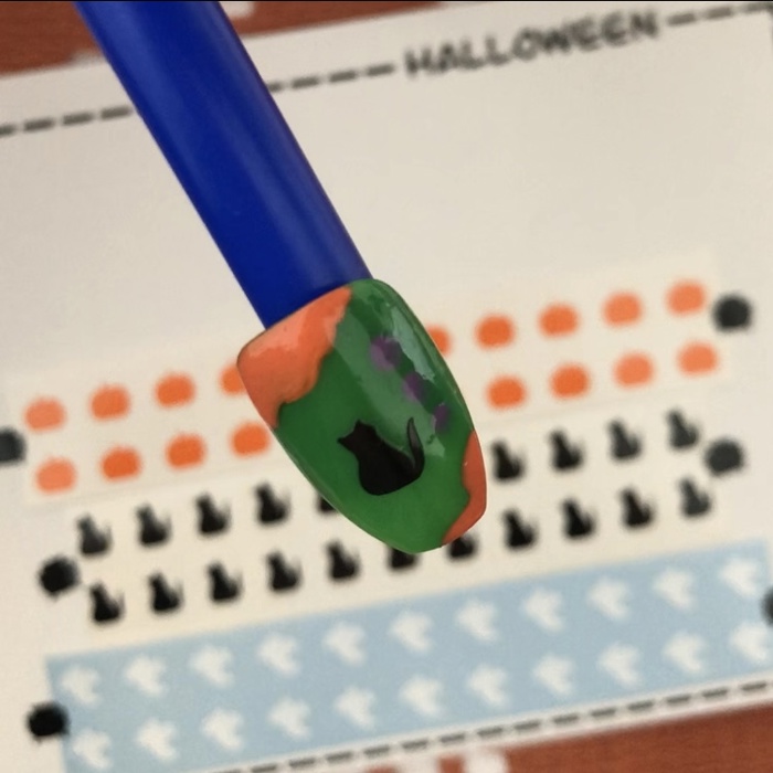Halloween Nail Art Decals | Nail Stickers | Spooky Fall Season Nails