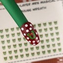  Very Merry Main Street Ready Nail Decal Multi-Pack | Nail Stickers | Disney Vacation Nails | Christmas Decals