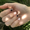  Black & White Magical Mouse Nail Art Decals | Nail Stickers | Disney Vacation Nails