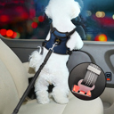  Adjustable Shock Absorbing Dog Leash Seat Belt