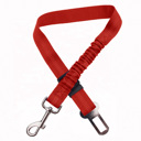 Red Adjustable Shock Absorbing Dog Leash Seat Belt