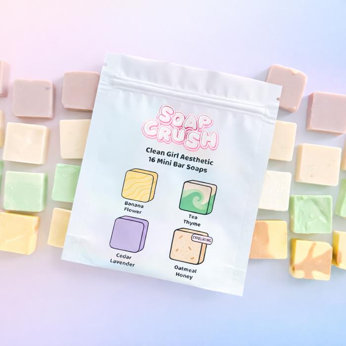 Clean Girl Aesthetic - Fresh Themed Mini Soap