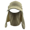 Beige SOBEYO Cap Face Masks Outdoor Sun Protection Visor Flap Cover Windproof Neck