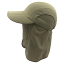 Beige SOBEYO Cap Face Masks Outdoor Sun Protection Visor Flap Cover Windproof Neck