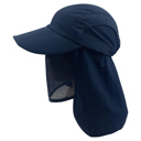 Blue SOBEYO Cap Face Masks Outdoor Sun Protection Visor Flap Cover Windproof Neck