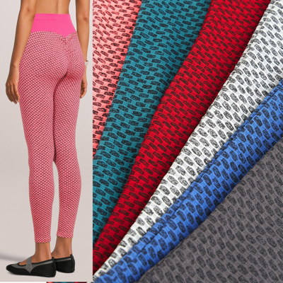 SOBEYO Womens' Legging Solid & Bubble Two Tone Stretchable Fabric