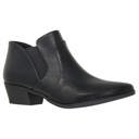  Women's Ankle Boots Both Side Elastics Slip On