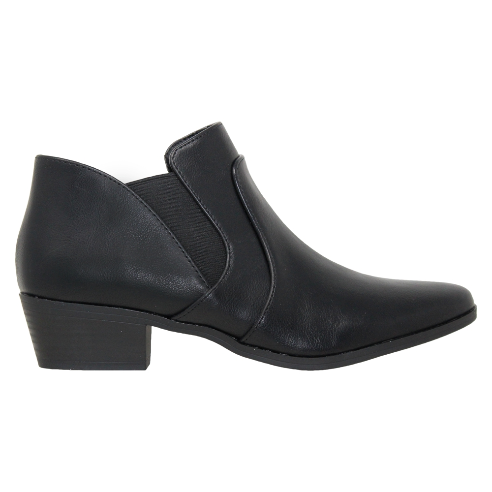 Women's Ankle Boots Both Side Elastics Slip On