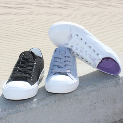 SOBEYO Women's Sneakers Canvas Lace-Up Low Top Memory Foam Cushion